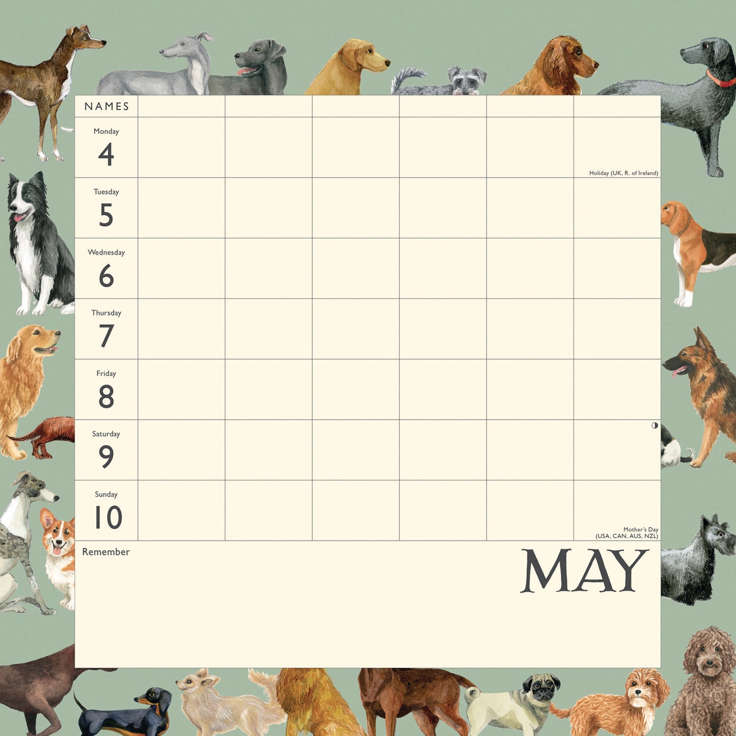 Emma Bridgewater Dates, Dinners, Dog Walks 2026