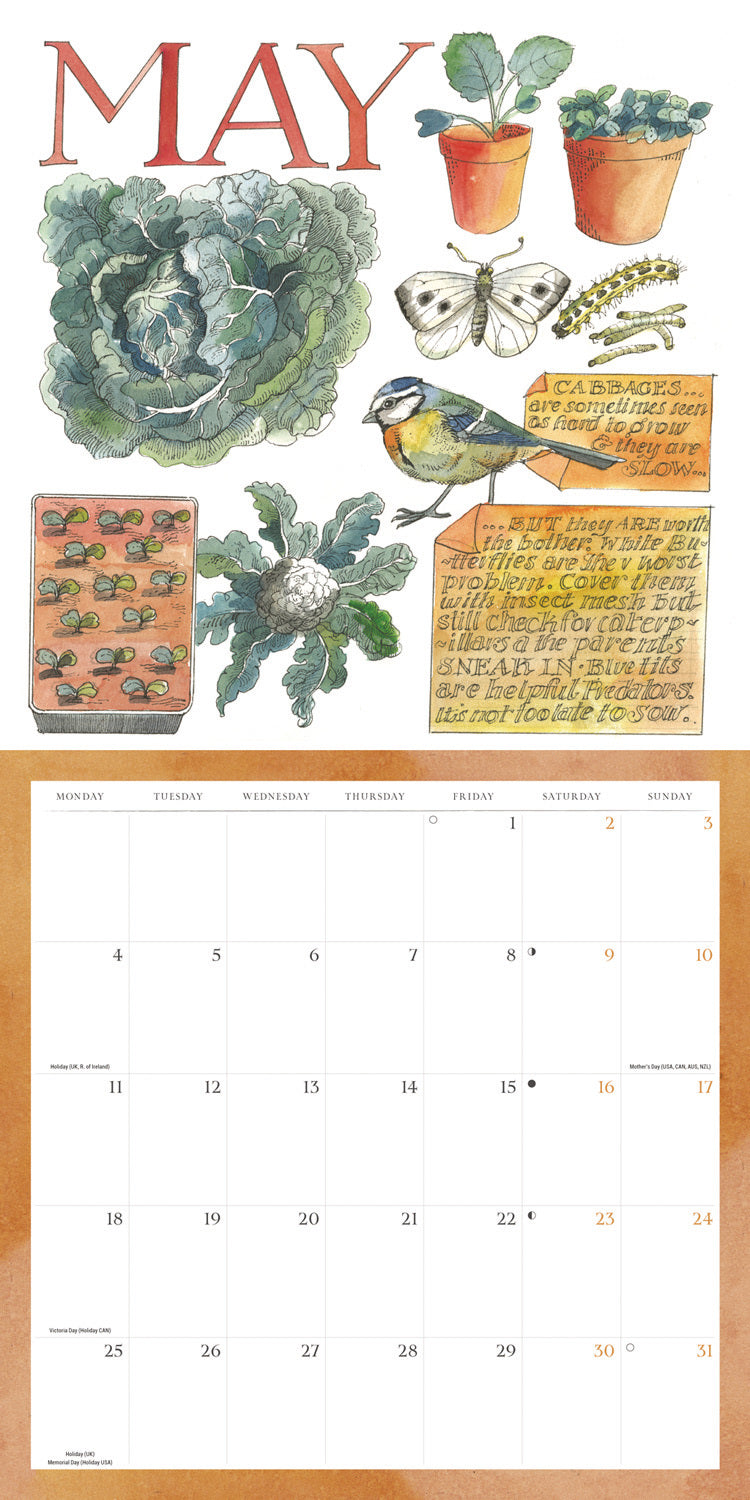 Matthew Rice, A Year in the Country wall calendar 2026