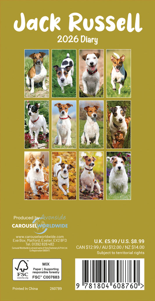 Jack Russell Slim Diary 2026