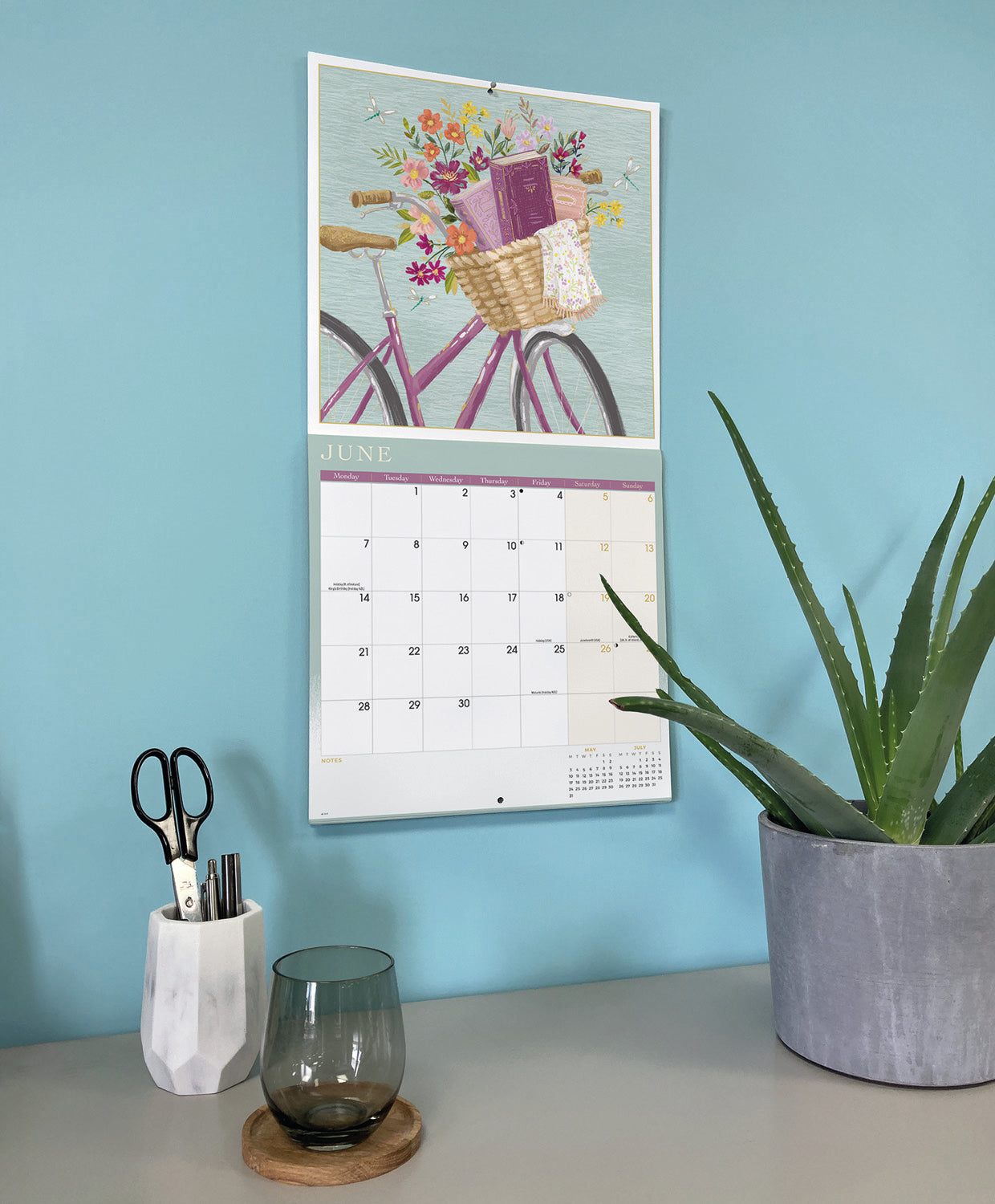 Book lovers wall calendar 2027