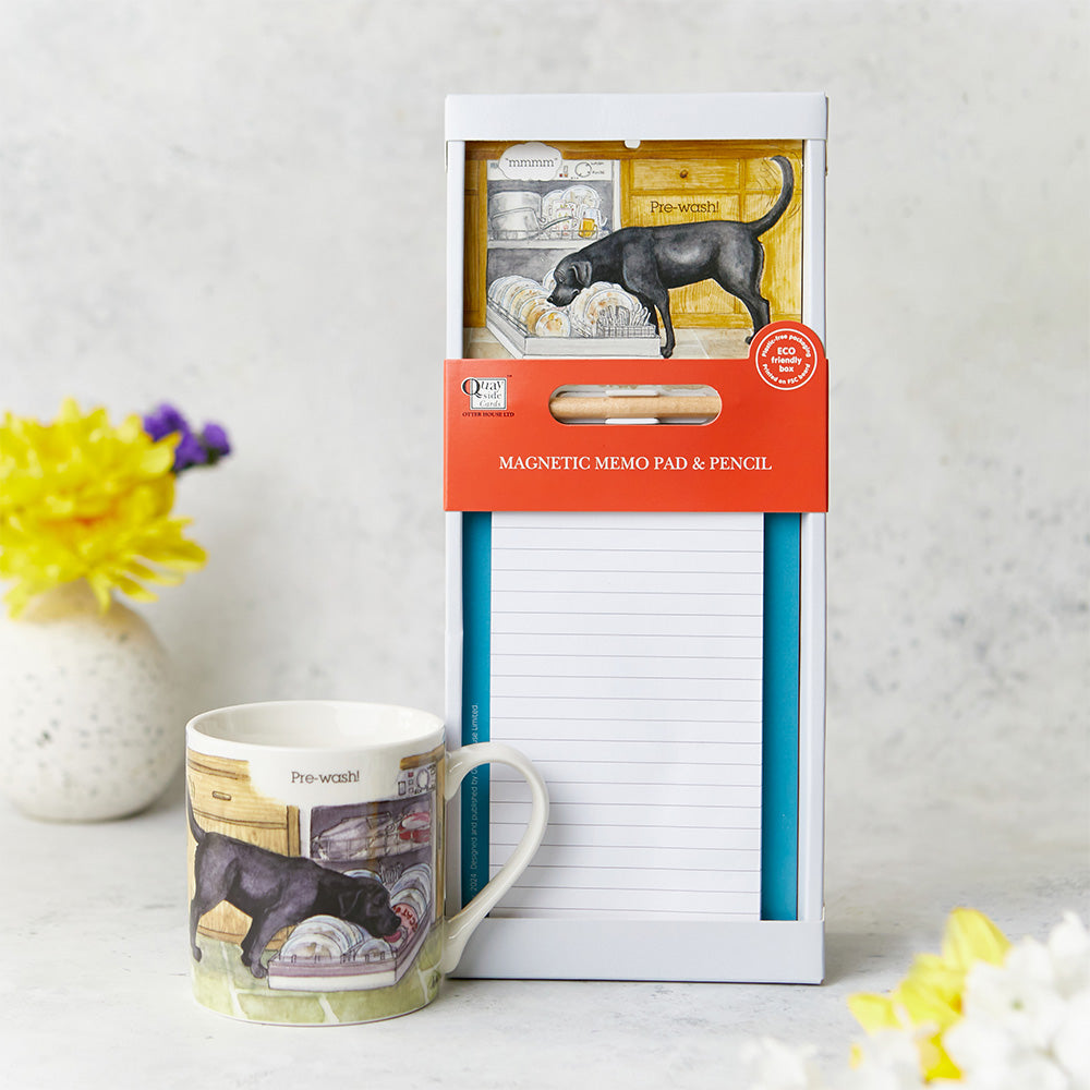 Pre-wash magnetic memo pad
