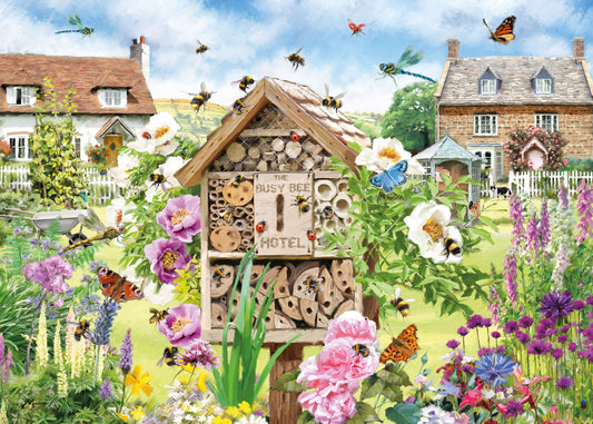 Busy bee hotel 1000 piece jigsaw