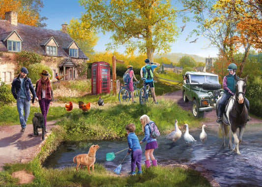 Country afternoon 1000 piece jigsaw