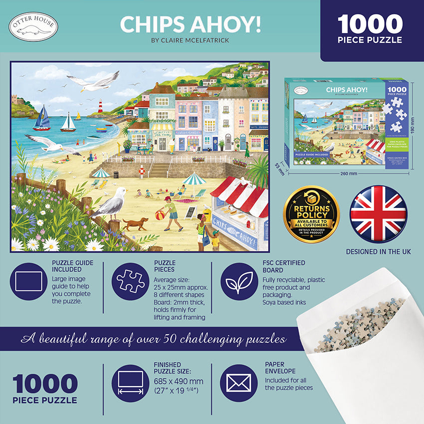 Chips ahoy! 1000 piece jigsaw