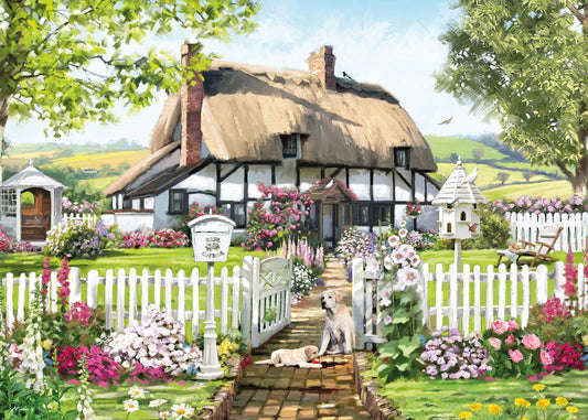 Country thatch 1000 piece jigsaw