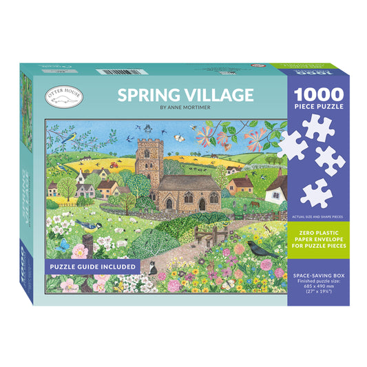 Spring village 1000 piece jigsaw