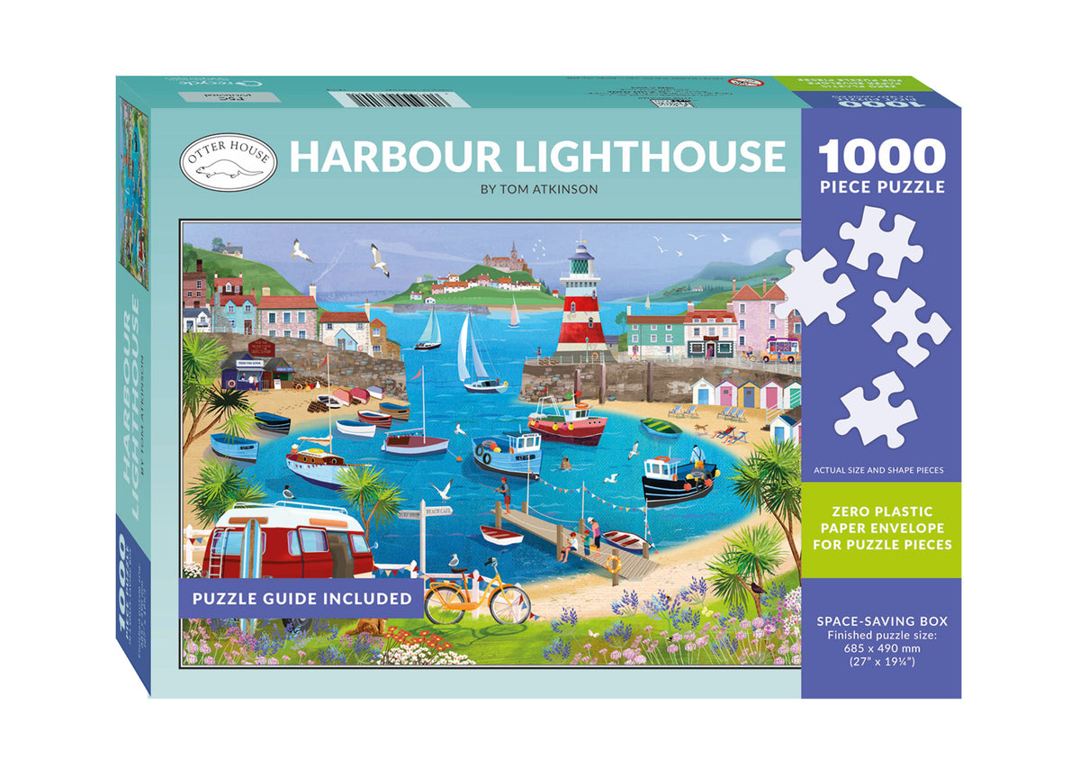 Harbour lighthouse 1000 piece jigsaw