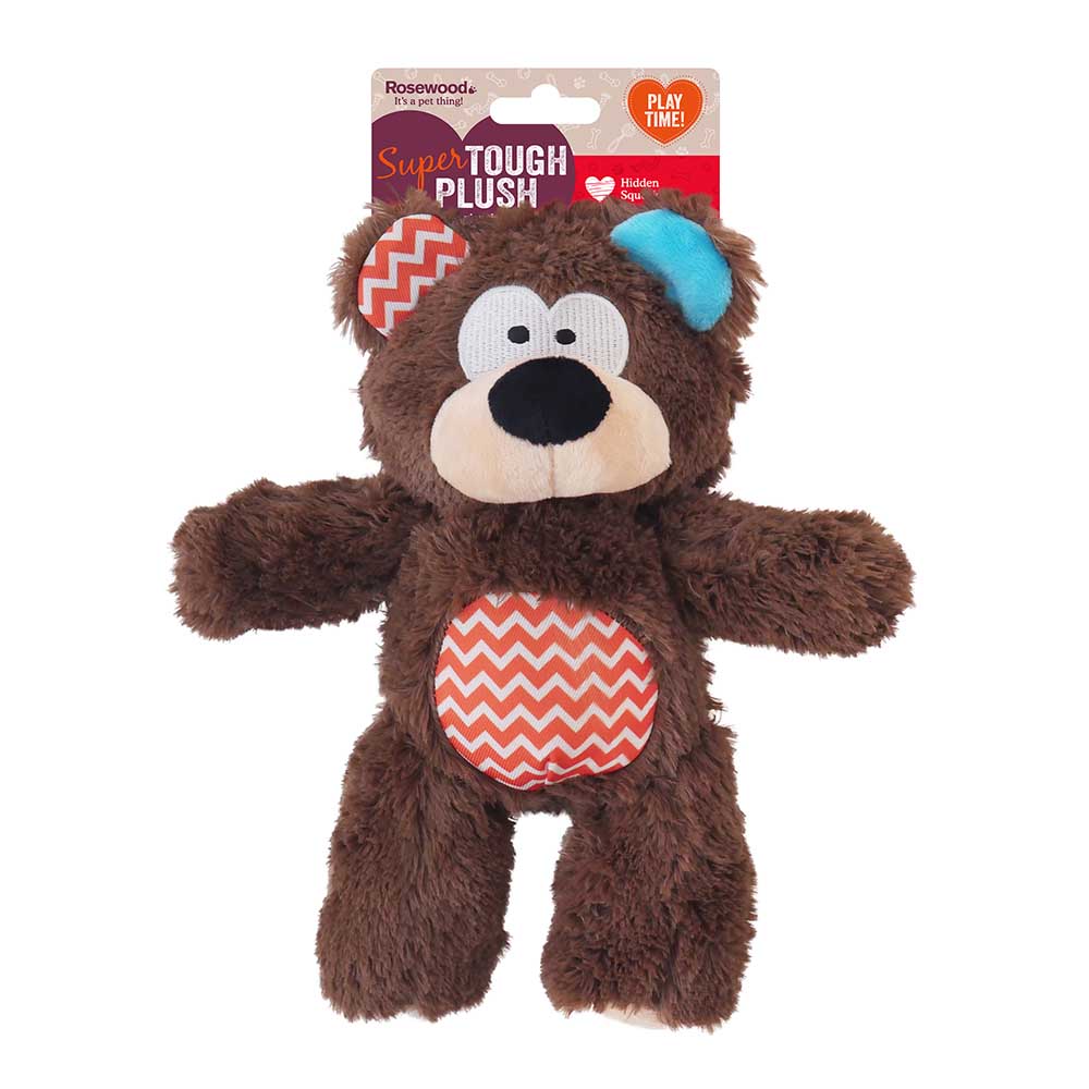 Tough Teddy dog toy
