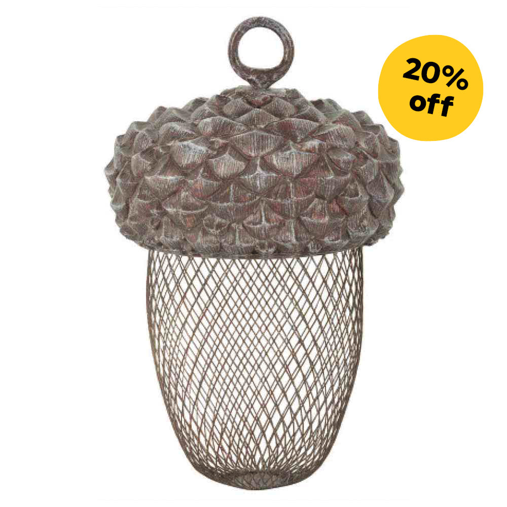 Acorn bird feeder - for nuts