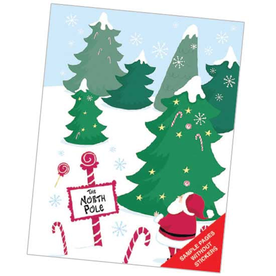 555 sticker fun - Christmas