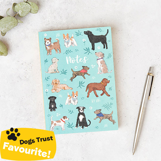 Playtime dogs a6 notebook