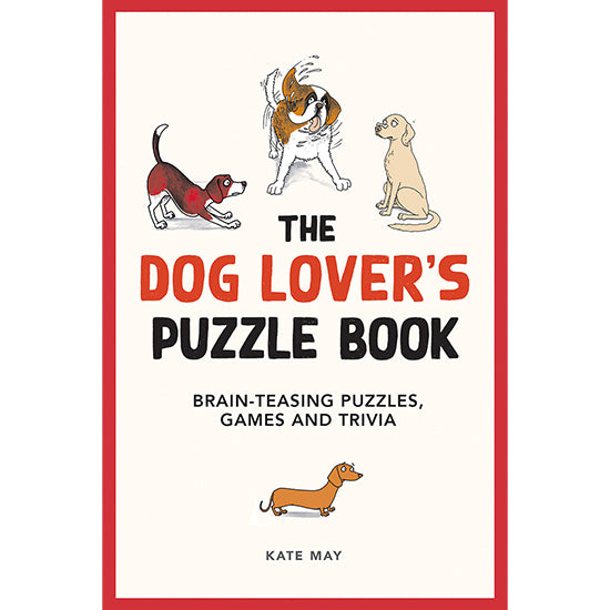 Dog lover's puzzle book