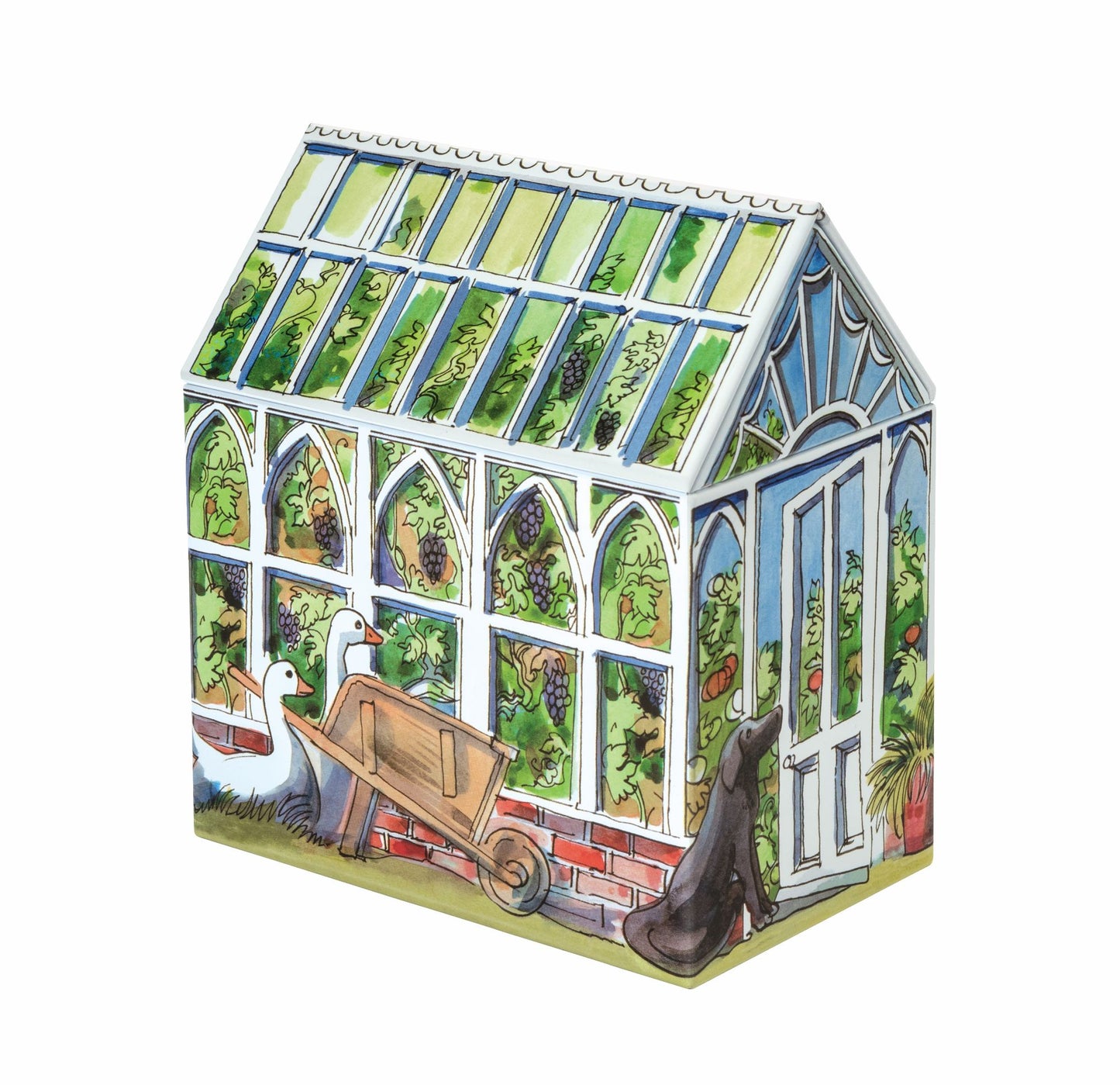 Emma Bridgewater greenhouse biscuit tin