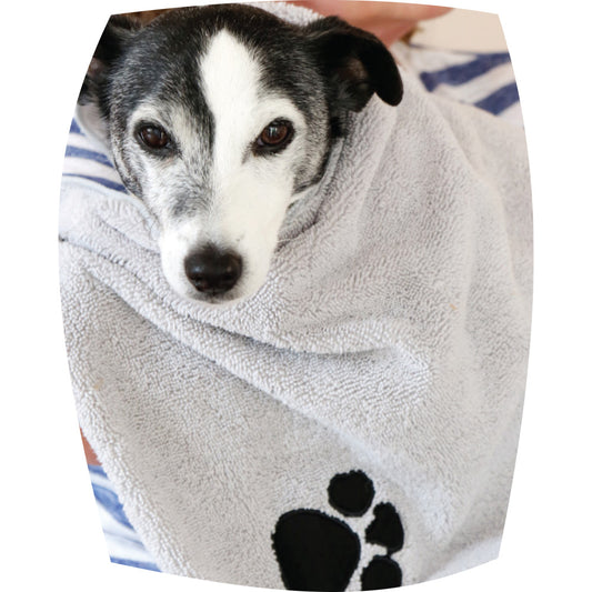 Microfibre absorbent pet towel