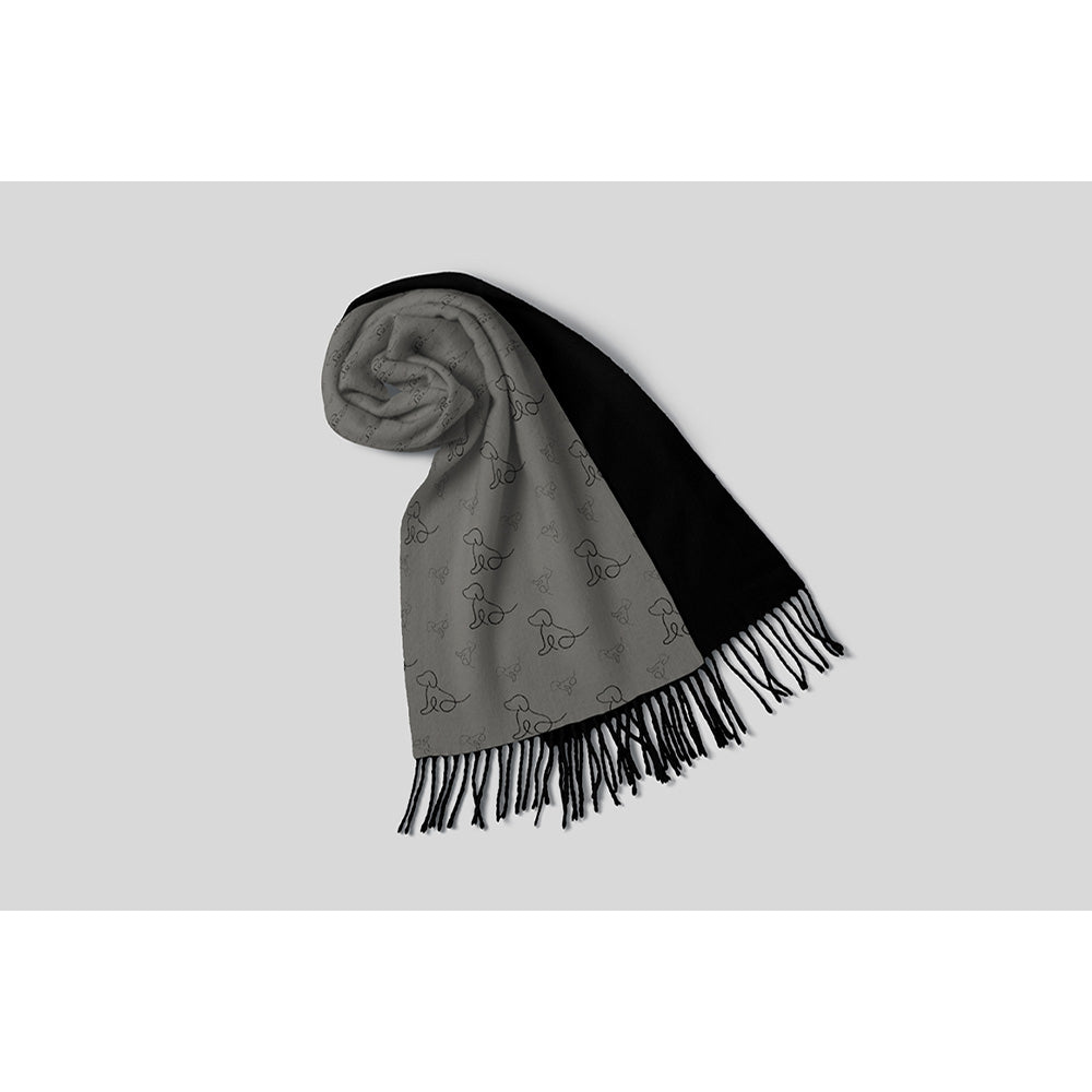 Dapper dogs pashmina scarf