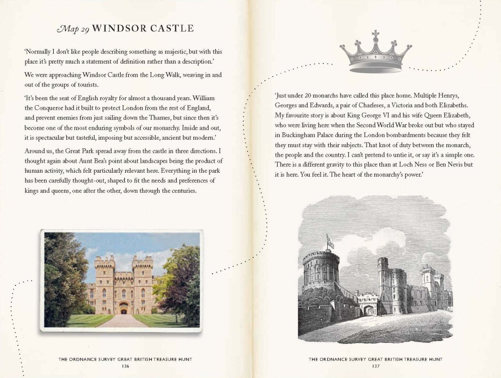 Ordnance survey great british treasure hunt book