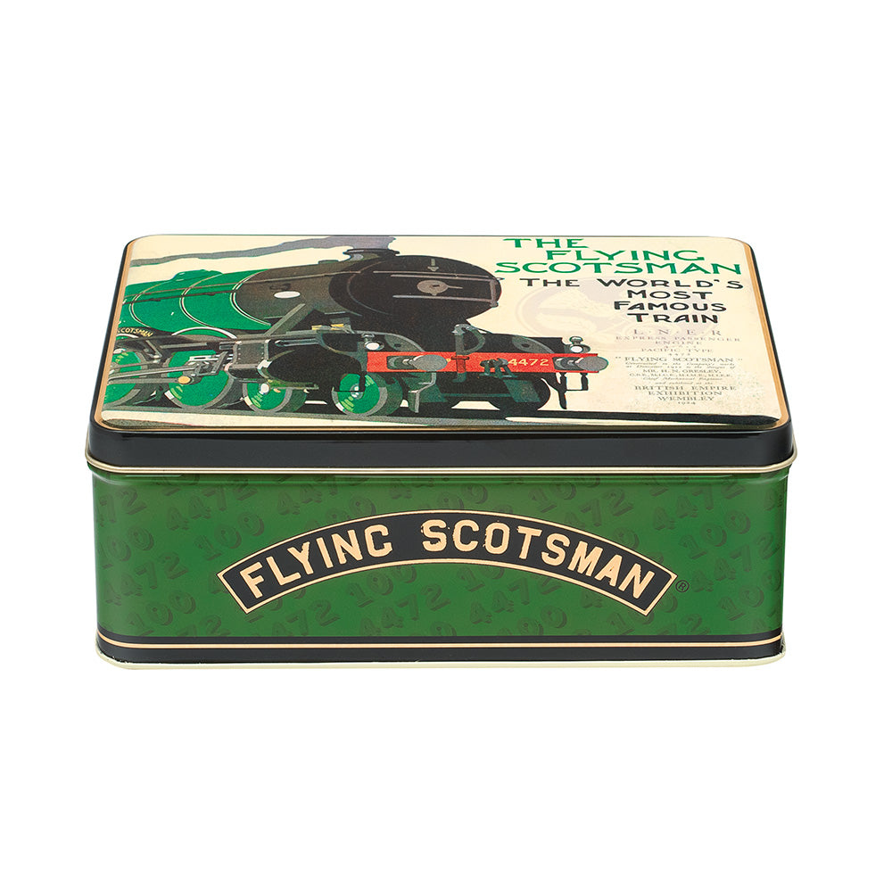 Flying Scotsman biscuit tin