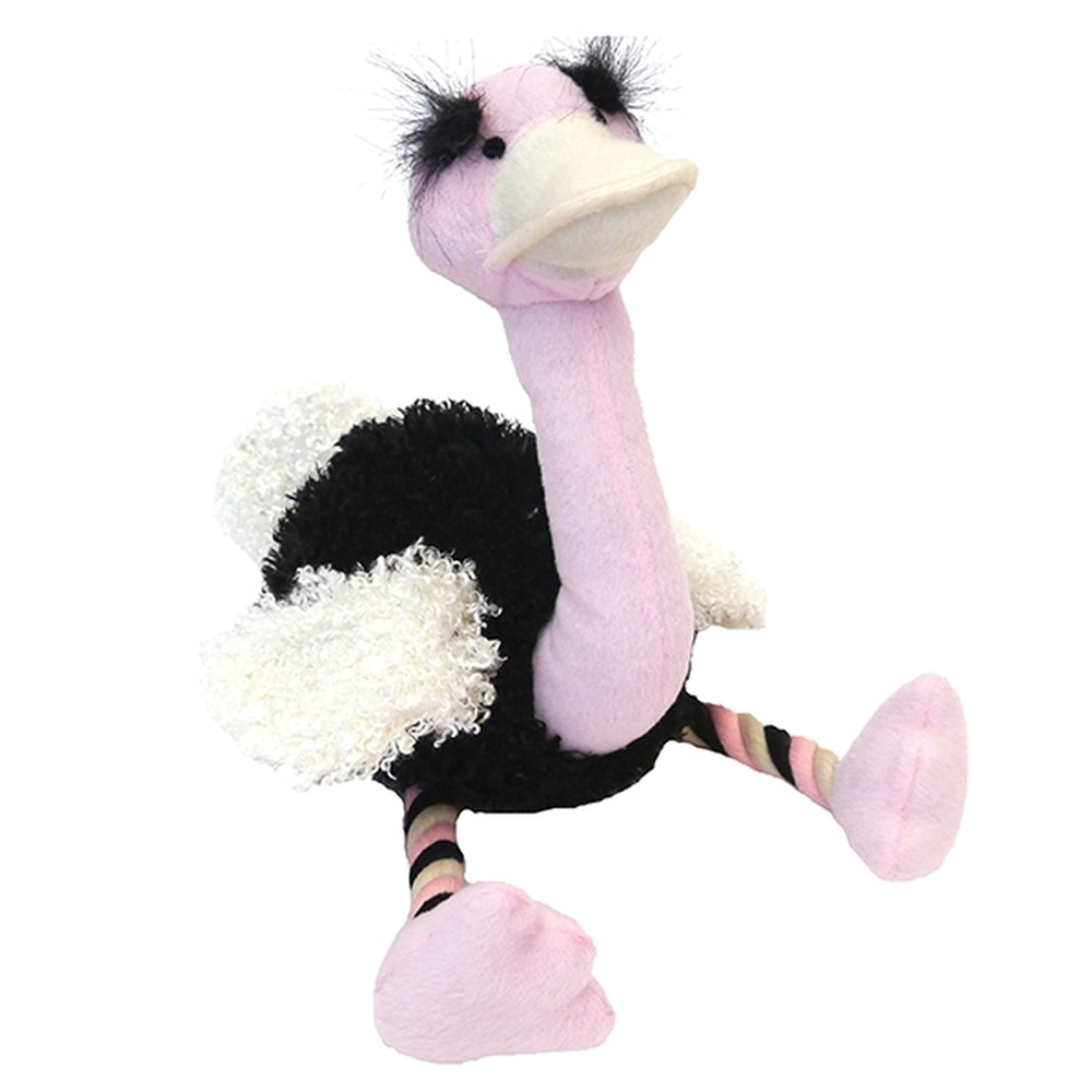 Olga ostrich dog toy