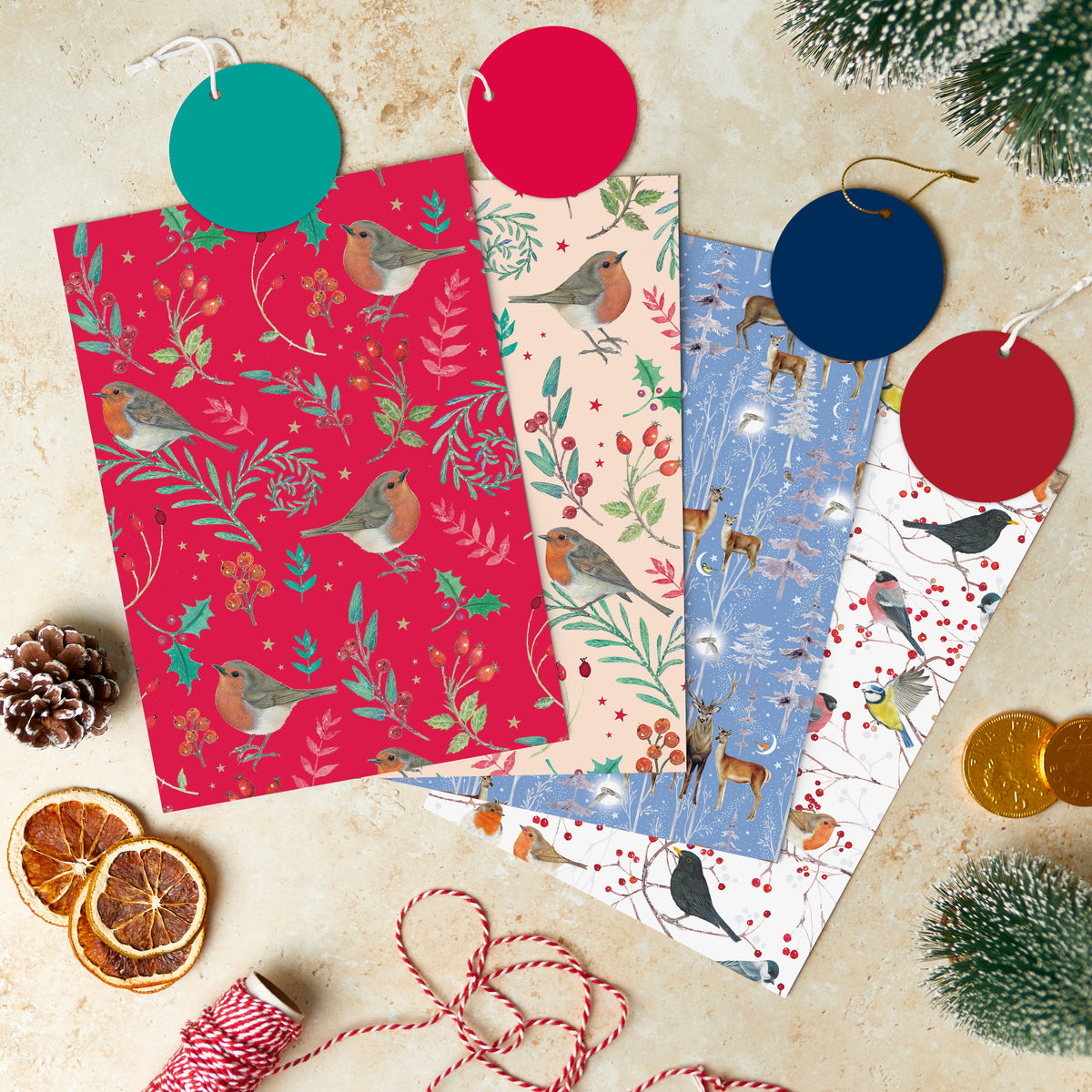 Festive bumper Christmas wrap pack