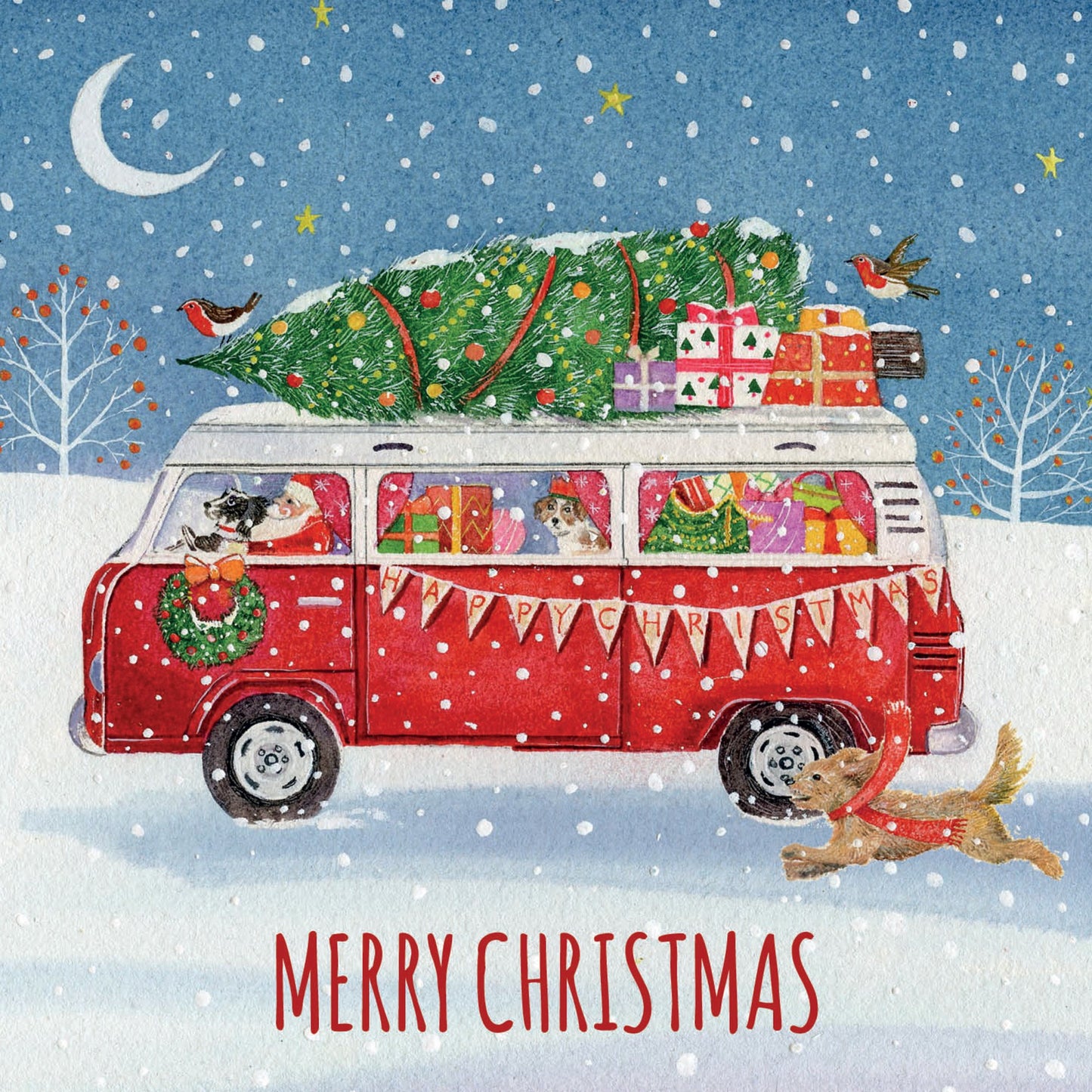 Christmas campers Christmas cards