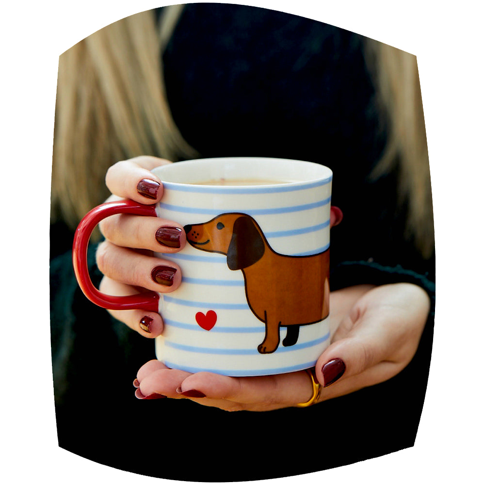 Sausage dog mug