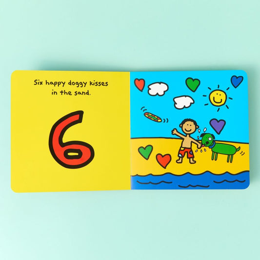 Doggy kisses 123 board book