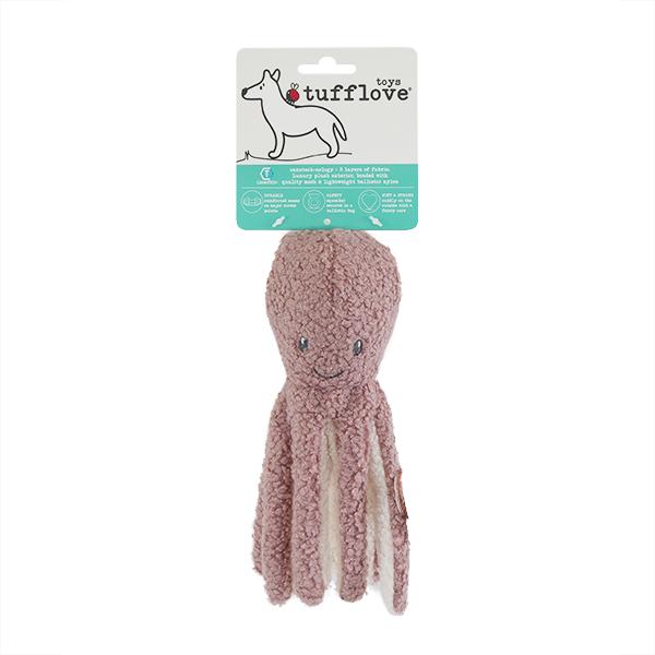 Tufflove octopus dog toy
