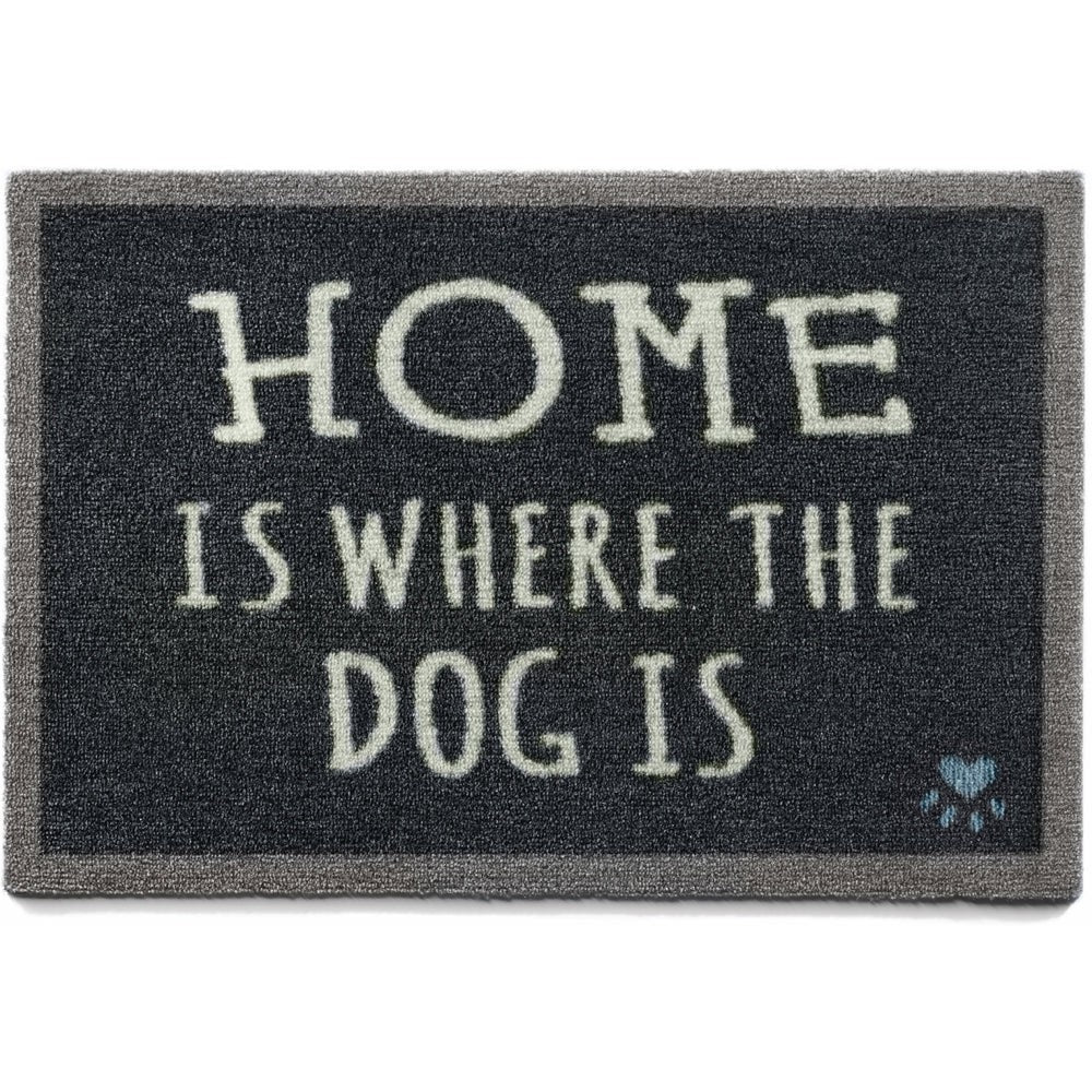 Home is where the dog is mat