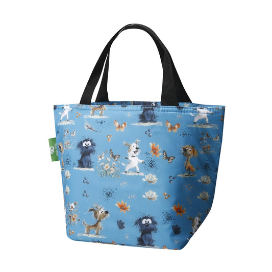 Cute dog insulated lunch bag