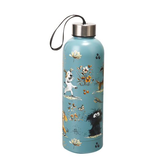 Cute dog insulated bottle