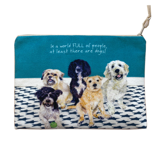 At least there are dogs purse