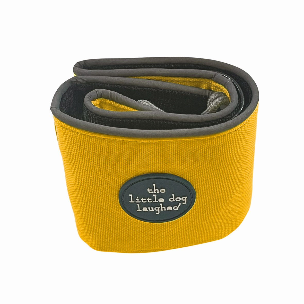 Dog travel bowl - yellow