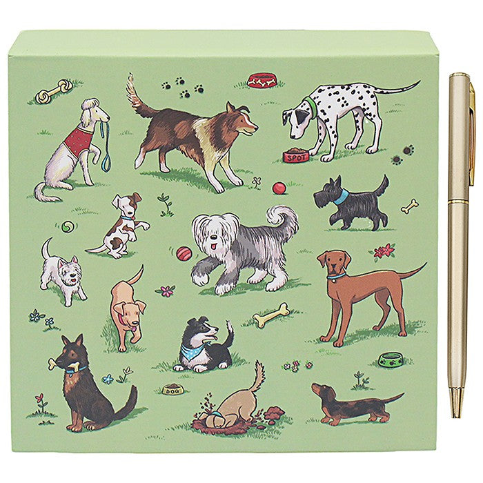 Hot dogs memo block with pen