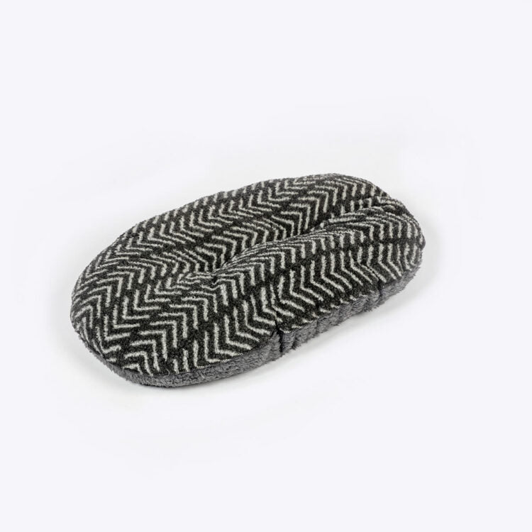 Fleece charcoal quilted mattress