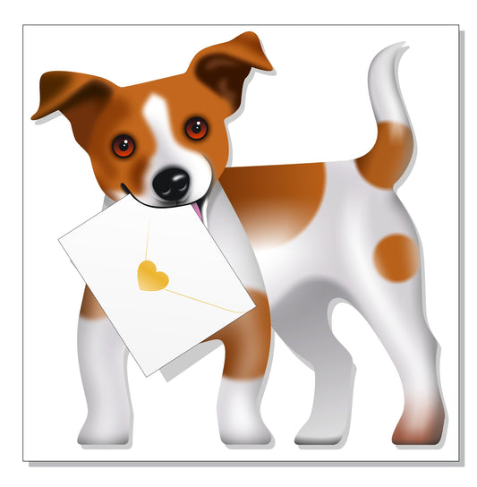 3D card - Jack Russell