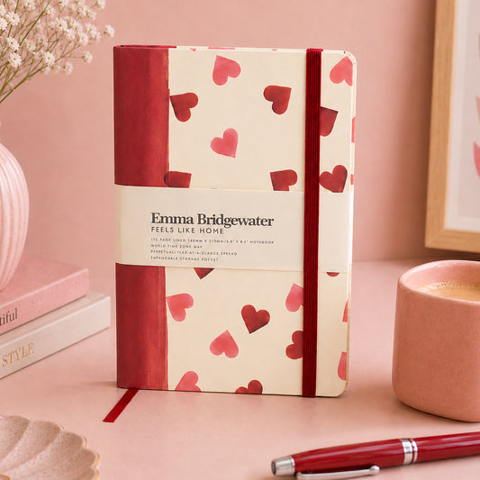 Emma Bridgewater pink hearts notebook