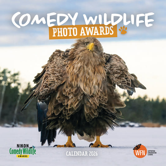 Comedy Wildlife Photo Awards wall calendar 2026