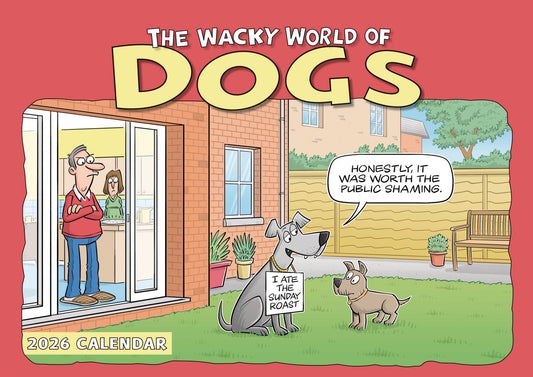 Wacky World of Dogs calendar 2026