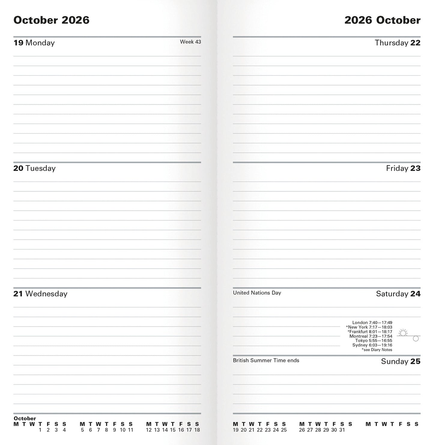 Dogs Trust slim diary 2026