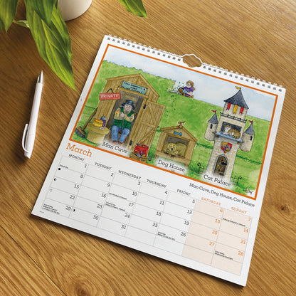 Alison's Animals wall calendar 2027
