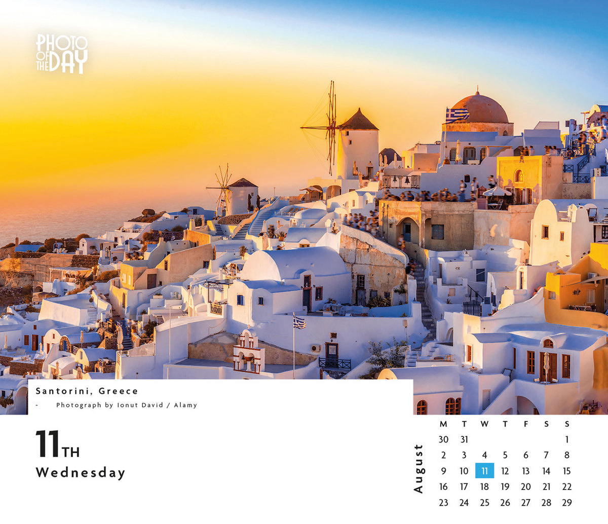 Photo of the day desk calendar 2027