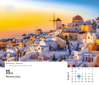 Photo of the day desk calendar 2027
