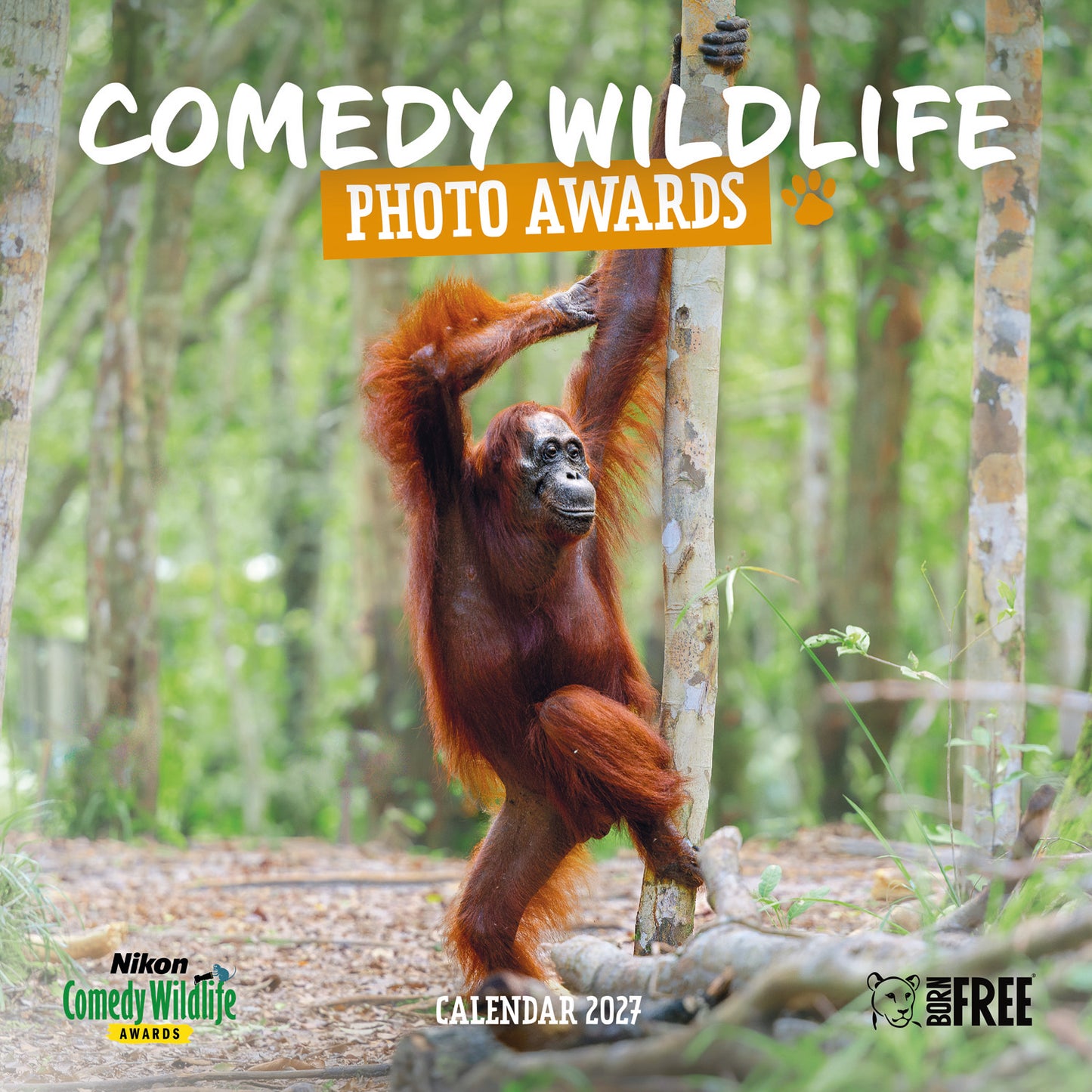 Comedy wildlife photo awards wall calendar 2027
