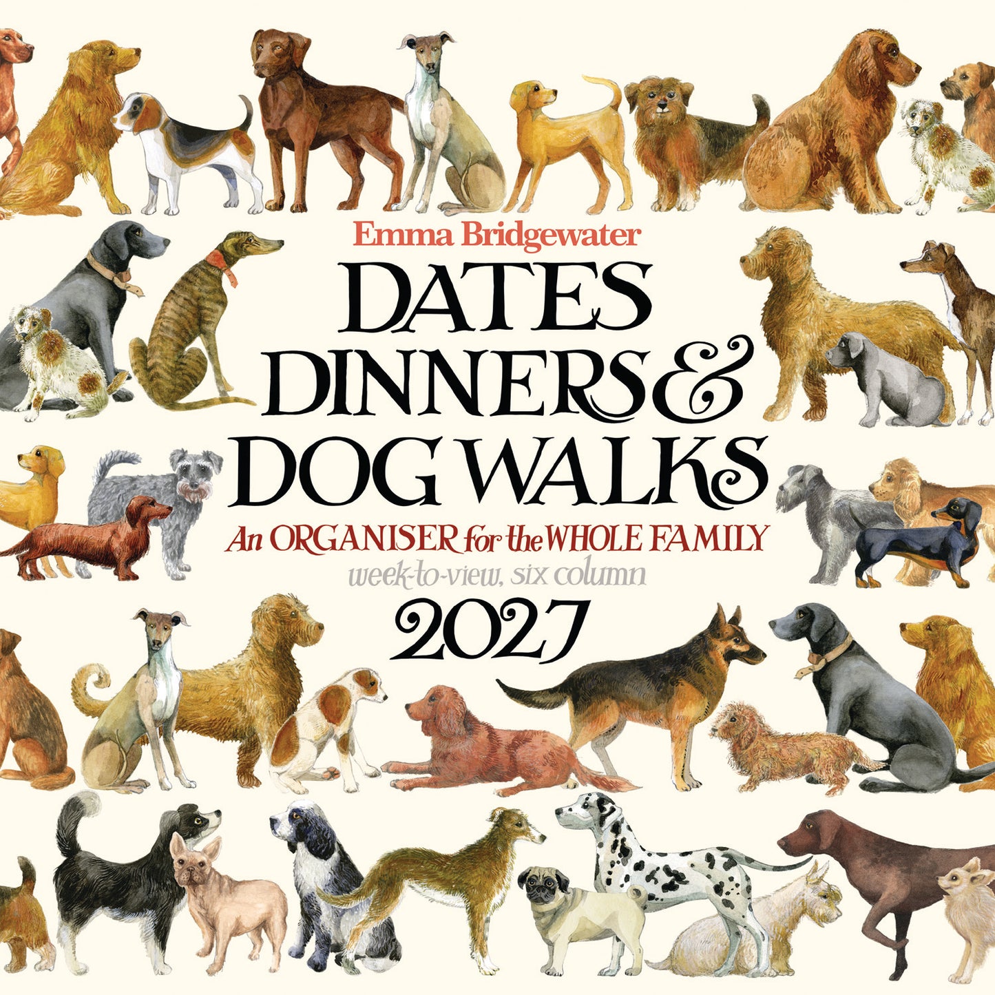Emma Bridgewater dates, dinners, dog walks 2027