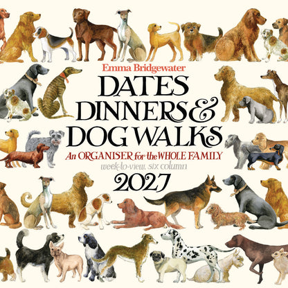 Emma Bridgewater dates, dinners, dog walks 2027