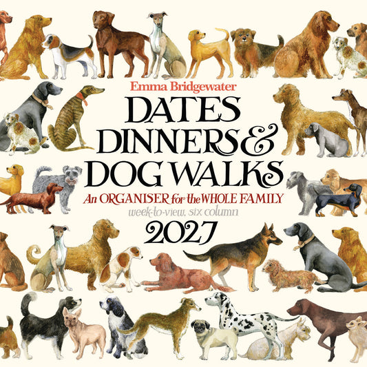 Emma Bridgewater dates, dinners, dog walks 2027