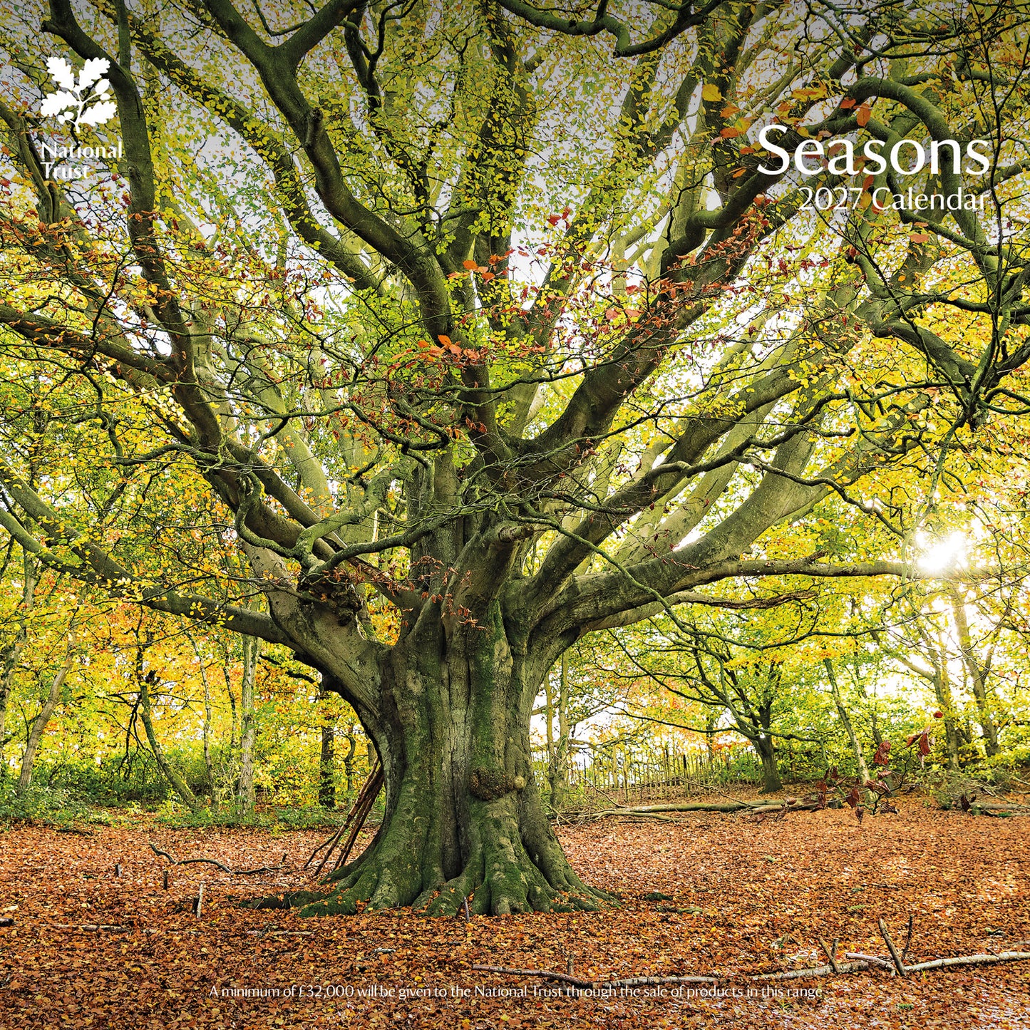 National Trust seasons wall calendar 2027