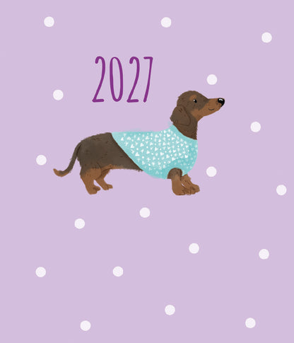 Cute dog diary 2027