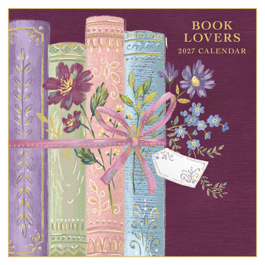 Book lovers wall calendar 2027