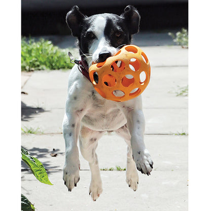 Rubber lattice football